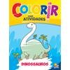 Capa do livro Colorir com Atividades: Dinossauros