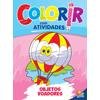 Capa do livro Colorir com Atividades: Objetos Voadores