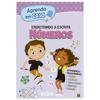 Capa do livro Aprenda em casa Exercitando a Escrita: Números