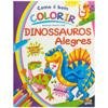 Capa do livro Como é bom Colorir! Dinossauros Alegres