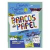 Capa do livro Colorir e Dobrar: Barcos de Papel