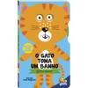 Capa do livro Gire o Disco! Um livro sobre Emoções: Gato