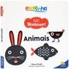 Capa do livro Escolinha Baby Montessori - Contrastes! Animais