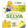 Capa do livro Escolinha Primeiras Palavras: Animais da Selva