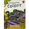 Capa do livro Amiguinhos para Colorir: Gatinho