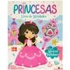 Capa do livro Adesivos Fofinhos: Princesas