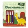 Capa do livro Diversão com Cores: Dinossauros