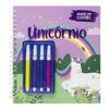 Capa do livro Diversão com Cores: Unicórnios