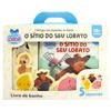 Capa do livro Cantigas com Dedoches no Banho: Sítio do Seu Lobato, O