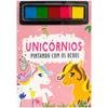 Capa do livro Pintando com os Dedos: Unicórnios