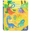 Capa do livro Amiguinhos de Silicone - Toque e Sinta: 5 Bebês Dinossauros