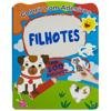 Capa do livro Colorir com Adesivos: Filhotes