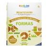 Capa do livro Escolinha MONTESSORI Meu P livro Atividades: Formas