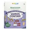 Capa do livro Escolinha MONTESSORI Meu P livro Atividades: Vamos Contar!
