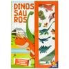 Capa do livro Explorando o Mundo com adesivos: Dinossauros