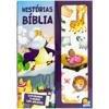 Capa do livro Explorando o Mundo com adesivos: Histórias da Bíblia