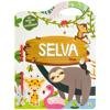 Capa do livro Cole & Rabisque! Selva