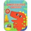 Capa do livro Adesivos Brilhantásticos II! Dinossauros