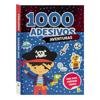 Capa do livro 1000 Adesivos Incríveis: Aventuras