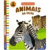 Capa do livro Nomes & Texturas: Animais da Selva