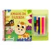 Capa do livro Colorindo Aventuras: Amigos da Fazenda