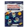 Capa do livro Brinque, Apague e Brinque! Procure e Encontre: Espaço