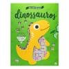 Capa do livro Meu Livro Brilhante! Dinossauros