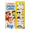 Capa do livro Explorando o Mundo com adesivos: Carinhas Engraçadas
