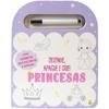 Capa do livro Desenhe, Apague e Crie: Princesas