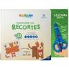 Capa do livro Escolinha Brincando com recortes: +5 anos