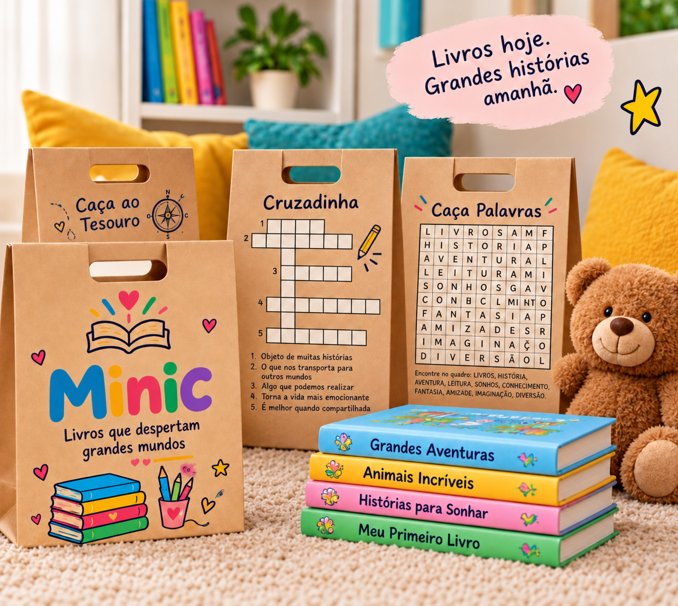 Livros infantis e experiências de leitura da MINIC